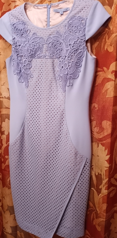 Antonio Melani Light Blue Cut Out Dress Size 4